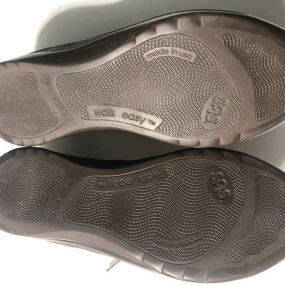 2 Pairs.  S.A.S. Walk Easy Shoes, Sage and Chocolate Nubuck (6.5) - Picture 16 of 16